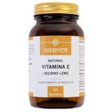 Vitamina E con Selenio y Zinc · Nature Most · 60 tabletas