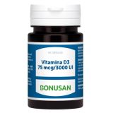 Vitamina D3 3.000 UI · Bonusan · 60 perlas