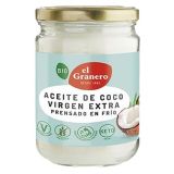 Aceite de Coco Virgen Extra Bio · El Granero Integral · 400 ml