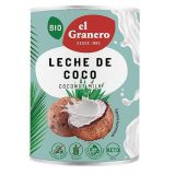 Leche de Coco Bio · El Granero · 400 ml