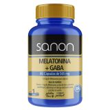 Melatonina + Gaba · Sanon · 60 cápsulas