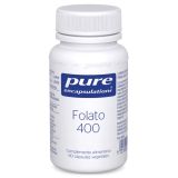 Folato 400 mcg · Pure Encapsulations · 90 cápsulas