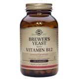 Levadura de Cerveza con Vitamina B12 · Solgar · 250 comprimidos
