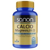 Calcio, magnesio y vitamina D Masticable · Sanon · 100 comprimidos