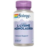 L-lisina Monolaurin · Solaray · 60 cápsulas