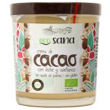 Crema de Cacao con Leche y Avellanas Bio · Ecosana · 200 gramos