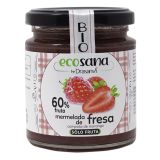 Mermelada Extra Fresa Sin Azúcar Bio · Ecosana · 250 gramos