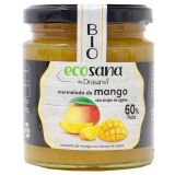 Mermelada de Mango con Sirope de Ágave Bio · Ecosana · 260 gramos