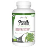 Chlorella + Spirulina Bio · Physalis · 500 comprimidos