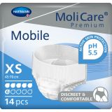 MoliCare Premium Mobile 6 - Talla XS · MoliCare · 14 unidades