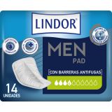 Men Pad Extra · Lindor · 14 unidades