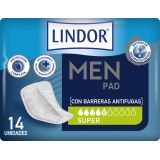 Men Pad Super · Lindor · 14 unidades