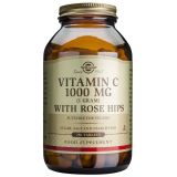 Vitamina C con Rose Hips (Escaramujo) 1.000 mg · Solgar · 250 comprimidos