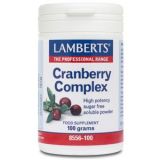 Cranberry Complex · Lamberts · 100 gramos