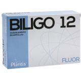 Biligo 12 - Fluor · Plantis · 20 ampollas