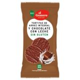 Tortitas de Arroz Integral y Chocolate con Leche · El Granero Integral · 100 gramos