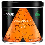 Vitamina C con Zinc y Coenzima Q10 · Aldous Bio · 400 comprimidos