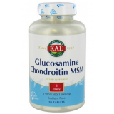 Glucosamina con Condroitina y MSM · KAL · 90 comprimidos