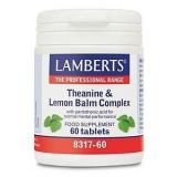 L-Teanina y Bálsamo de Limón Complex · Lamberts · 60 comprimidos