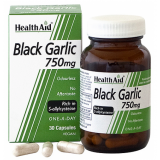 Black Garlic (Ajo Negro) · Health Aid · 30 cápsulas