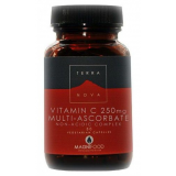 Vitamina C 250 mg Multi-Ascorbato · TerraNova · 100 cápsulas