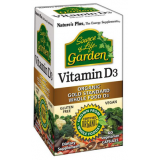 Vitamina D3 Garden · Nature's Plus · 60 cápsulas