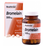 Bromelina 500 mg · Health Aid · 30 cápsulas