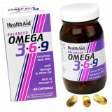 Omega 3-6-9 · Health Aid · 60 perlas