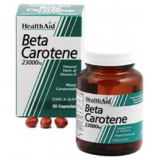 Betacaroteno Natural · Health Aid · 30 cápsulas