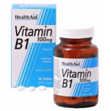 Vitamina B1 (Tiamina) · Health Aid · 90 comprimidos