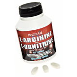 L-Arginina/L-Ornitina 600 mg/300 mg · Health Aid · 60 comprimidos