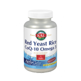 Red Yeast Rice, CoQ10 y Omega 3 · KAL · 60 perlas