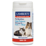 Pet Nutrition - Omega 3 Alta Concentración · Lamberts · 120 perlas