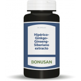 Hipérico-Ginkgo-Ginseng · Bonusan · 90 cápsulas