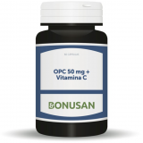 OPC 50 mg   Vitamina C · Bonusan · 60 cápsulas