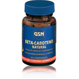 Beta-Caroteno Natural · GSN · 50 comprimidos