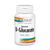 Calcio D-Glucarato · Solaray · 60 cápsulas