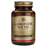 L-Arginina 500 mg · Solgar · 50 cápsulas