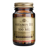 Vitamina B1 100 mg (Tiamina) · Solgar · 100 cápsulas