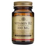 Vitamina B2 (Riboflavina) 100 mg · Solgar · 100 cápsulas