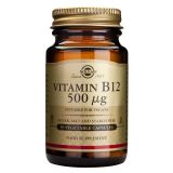 Vitamina B12 500 mcg · Solgar · 50 cápsulas