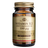 Vitamina K1 · Solgar · 100 comprimidos