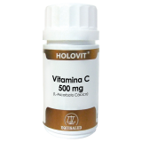 Holovit Vitamina C 500 mg · Equisalud · 50 cápsulas