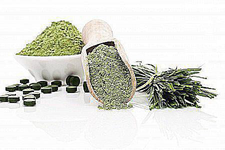 Algas en comprimidos