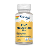 Zinc Picolinate 25 mg · Solaray · 60 comprimidos