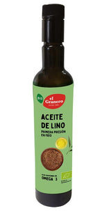 Aceite de Lino Bio · El Granero Integral · 500 ml