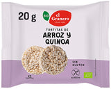 Tortitas de Arroz y Quinoa Bio · El Granero Integral · 20 gramos