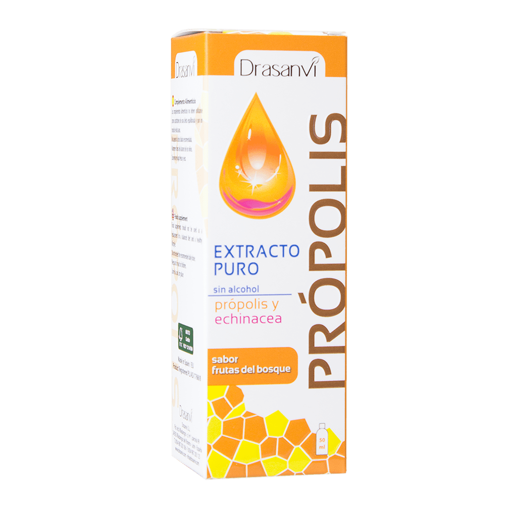 Própolis Extracto Puro Propolis & Echinacea S/Alc · Drasanvi · 50 ml