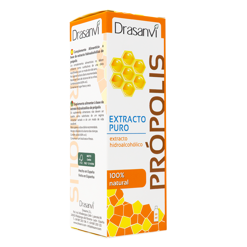Própolis Extracto Hidroalcohólico · Drasanvi · 50 ml