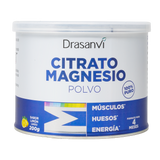 Mineral Citrato Magnesio en Polvo Sabor Limón · Drasanvi · 200 gramos